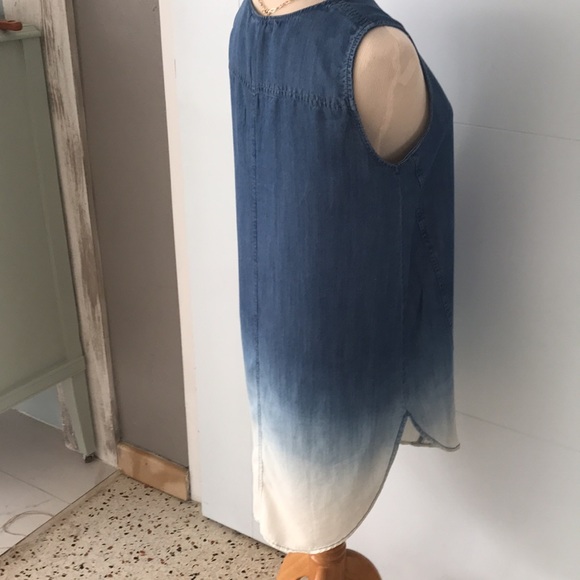 Beachlunchlouge collection denim shift dress/S - Picture 5 of 6